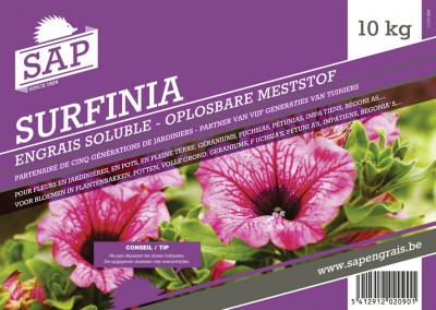 engrais soluble SAP Surfinia 10kg