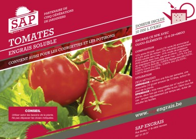 engrais soluble SAP Tomates pot